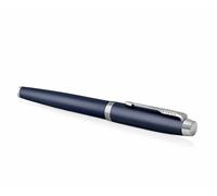 Parker IM Core Stylo Plume Matte Blue Grey M Avec Gravure 1 côté