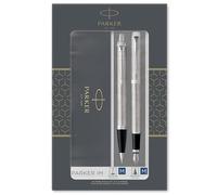 Parker Stylo à Bille Essentiel + Ensemble De Stylos Acier