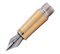Parker IM Premium - Bloc Plume Dorée - Finition Dorée - Plume fine en acier inoxydable
