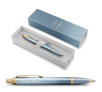 PARKER IM Rituals - Stylo à bille - Turquoise Green - Avec gravure - De qualité supérieure - Boîte cadeau - Cadeau personnalisé - Anniversaire - Vert turquoise