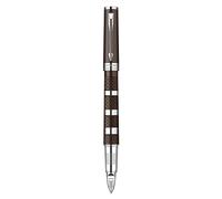Parker Ingenuity Technologie 5TH Stylo-plume Pointe Moyenne Attributs Chromés Marron/Métal