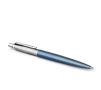 Parker Jotter Ballpoint Pen Waterloo Blue Medium Point Blue Ink Gift Box w