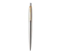 Parker stylo-bille Jotter acier inoxydable avec attributs or - Emballé sous blister