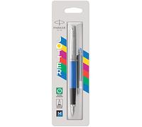 Parker Jotter Originals stylo plume | finition bleue classique | pointe moyenne | encre bleue