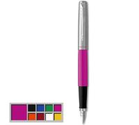 Parker Jotter Originals stylo plume | finition magenta classique | pointe moyenne | encre bleue