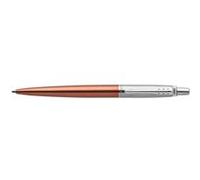 PARKER Jotter Stylo bille, orange Chelsea , recharge bleue pointe moyenne, Coffret cadeau Orange G