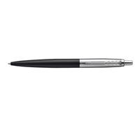 PARKER Jotter XL Stylo bille Noir Mat Richmond, recharge bleue pointe moyenne, Coffret cadeau Noir G