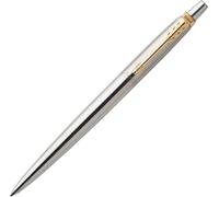 PARKER Kugelschreiber JOTTER Edelstahl M Blau Geschenkbox