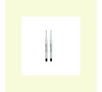 Parker Lot de 2 Quinkflow Recharge pour stylo-bille Pointe Moyenne Noir