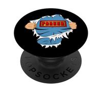 Parker Name Superhero for Boys & Girls Named Parker PopSockets PopGrip Adhésif
