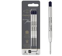 PARKER QUINKflow recharges pour stylo bille | pointe moyenne | noire | lot de 3