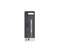 PARKER recharge bille Quinkflow, pointe large, bleue, blister X 1