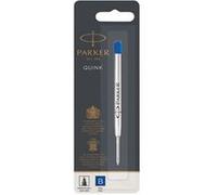 PARKER recharge bille Quinkflow, pointe large, bleue, blister X 1 Bleu G