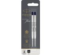 Parker Pens Recharges pour stylo-bille QUINKflow Pointe moyenne Encre noire Lot de 2
