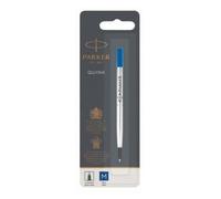 PARKER Recharge pour roller pointe moyenne encre bleue