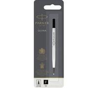 Parker recharge pour rollerball - pointe fine - encre noire