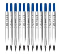 Parker recharges pour stylo roller - pointe fine - encre bleue QUINK - lot de 12