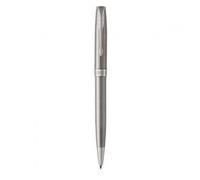 Parker Sonnet stylo bille luxe | acier inoxydable avec attributs palladium | pointe moyenne | encre noir | coffret cadeau