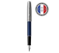 Parker Sonnet Essentiel Stylo plume, Bleu, Plume moyenne, encre bleue, Coffret cadeau