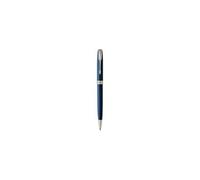 Parker Sonnet stylo bille luxe | laque bleu | pointe moyenne | encre noir | coffret cadeau
