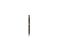 PARKER Sonnet Stylo bille, argent ciselé, Recharge noire pointe moyenne, Coffret cadeau