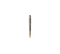 PARKER Sonnet Stylo plume, argent ciselé, Plume fine 18 carats, Coffret cadeau Argent G