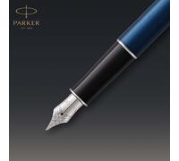 Parker Sonnet Stylo Plume | Laque bleue | Stylo Plume Pointe Moyenne | Boîte cadeau