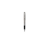 PARKER Sonnet Stylo roller, acier inoxydable, Recharge noire pointe fine, Coffret cadeau