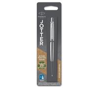 PARKER 51 Deluxe Bille, Corps Résine Prune + Capuchon plaqué or, Recharge noire pointe moyenne, Coffret cadeau