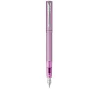 PARKER Blister de 2 recharges gel PARKER. Pointe moyenne. Encre noire