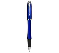 Parker Stylo Roller Urban Classic Laque Bleu Pointe Moyenne encre noir avec Coffret Prestige