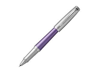 Parker Urban 1931622 Stylo roller Violet Premium avec Pointe Fine/Recharge d’encre Noir