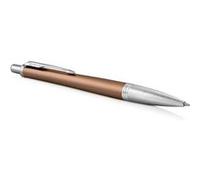 Urban 1931627 Stylo bille Orange Premium avec Pointe Moyenne/Recharge d'encre Bleu