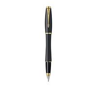 Parker Urban Classic Stylo plume Pointe Moyenne Attributs Dorés Noir Feutré