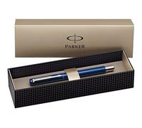 Parker Vector Spécial Stylo plume Pointe Moyenne Attributs Chromés Bleu