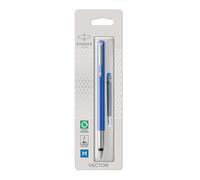 Parker VECTOR stylo-plume Bleu, Acier inoxydable 1 pièce(s)