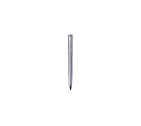 PARKER VECTOR XL Stylo roller, laque bleu-argent métallisée sur laiton, recharge noire pointe fine, Coffret cadeau