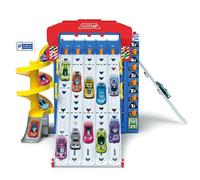 Parking à Toboggans VATOS avec 10 Voitures - Jouet Enfant véhicule de course pour 2-4 joueurs - Cadeau enfant 3+ans