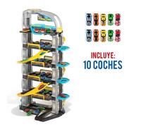 Parking de jouet Moltó - Future - 6 étages - 10 voitures - Bleu - Enfant