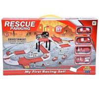 Parking incendie + 4 véhicules