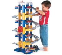 Parking pour enfants - MOLTO - Parking 7 étages - Jaune - Plastique - Sans piles