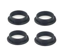 Parking Radar d'Alerte Joint torique de capteur de stationnement, adapté pour VW adapté pour BMW 66209283203 5Q0919133 L5Q0919133 A0005429011 A0005429904 Capteurs de Stationnement(4pcs black)