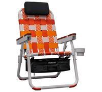 ParkIt - Fauteuil inclinable confortable - Eclipse Sunkissed en Aluminium - Orange Orange