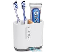 PARKMANI Porte Brosses à Dents Electrique, Support Brosse a Dent, Détachable pour la Porte Brosse à Dents Electrique avec Drainage pour la Famille, Les Enfants (White, Medium)