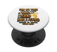 Parkour Athlète chrétien Verse de la Bible Religieux Freerunning PopSockets PopGrip Adhésif