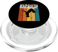 Parkour Demandez-moi si je peux faire un backflip Funny Parkour PopSockets PopGrip pour MagSafe