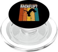 Parkour Do You Even Backflip Freerunning Funny Parkour PopSockets PopGrip pour MagSafe