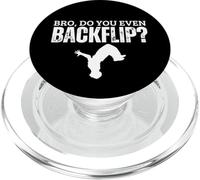 Parkour Do You Even Backflip Freerunning Funny Parkour PopSockets PopGrip pour MagSafe