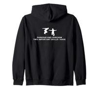 Parkour et sarcasme Freerunning Funny Parkour Sweat à Capuche