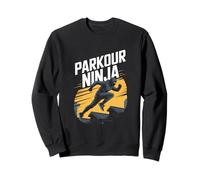 Parkour Ninja, une aventure d'action urbaine Sweatshirt